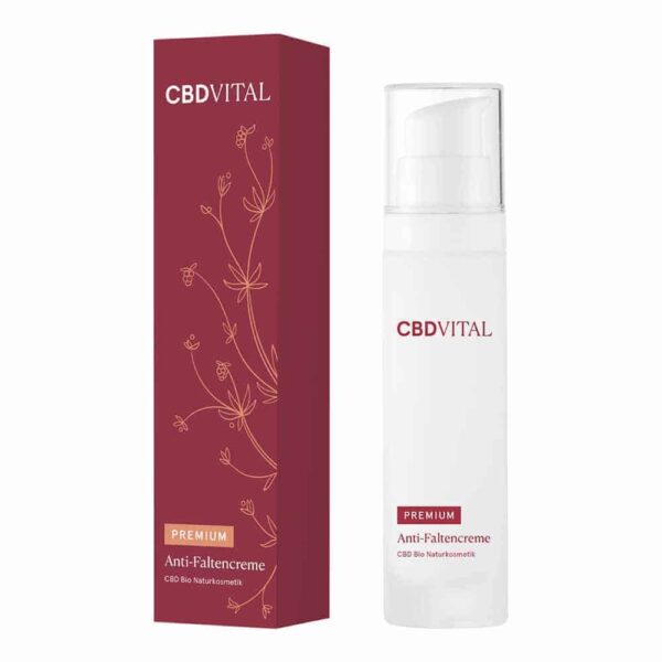 Premium Anti-Faltencreme (CBD Vital)