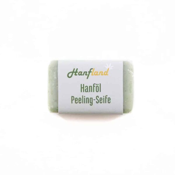 Hanföl Peeling-Seife